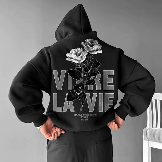 Hip Hop Streetwear American Style Men'S Hooded Sweatshirt 3D Printed Versatile Soft High-Quality Long Sleeved Sports Y2K Top